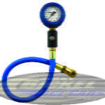 2.5" GLOW-IN-THE-DARK AIR PRESSURE GAUGE (30PSI)